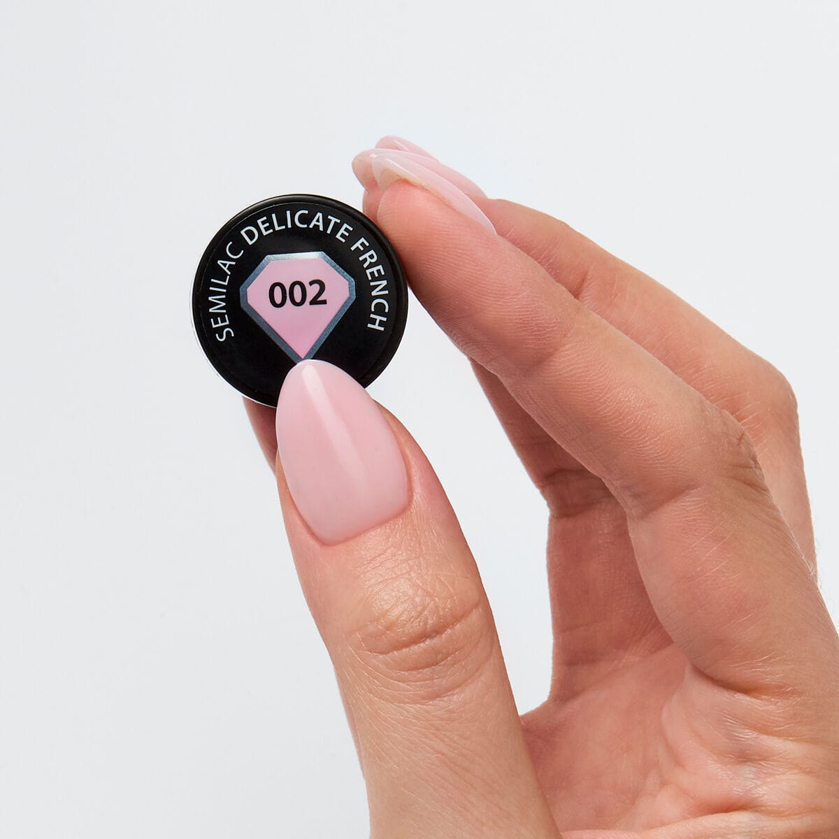 Semilac - Vernis semi-permanent Delicate French 002 - 7ml – Image 2