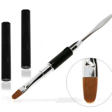 Pinceau Spatule 2en1 pour gel acrylique