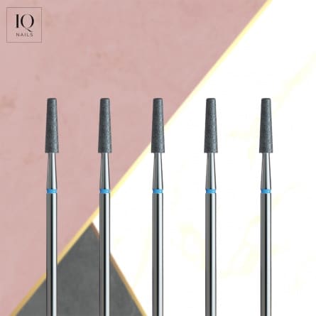 Pack 5 Fraises Diamant Cône Tronqué 023 - IQ Nails