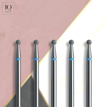 Pack 5 Fraises Diamant Boule 023 - IQ Nails