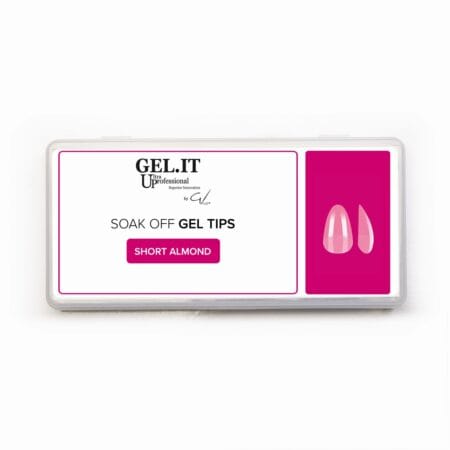 Gel Tips Soak off - Short Almond