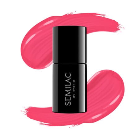 Semilac - Vernis semi-permanent Electric Pink 043 - 7ml