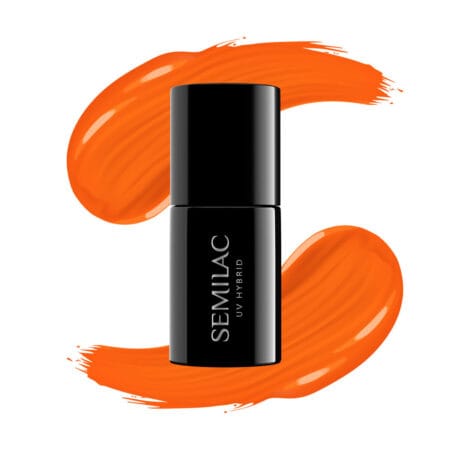 Semilac - Vernis semi-permanent Electric Orange 045 - 7ml