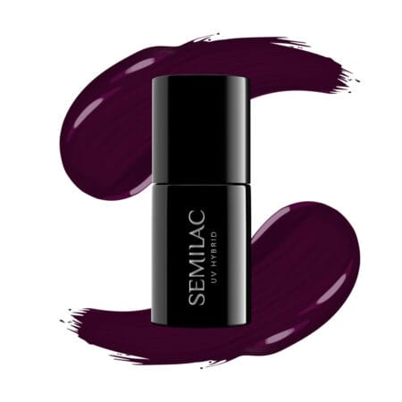 Semilac - Vernis semi-permanent Dark Purple 099 - 7ml