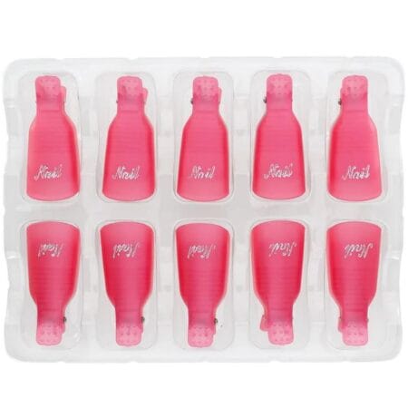 10 Pinces Dépose Vernis-semi permanent