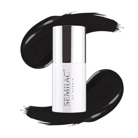 Semilac - Vernis semi-permanent Perfect Black 300 - 7ml