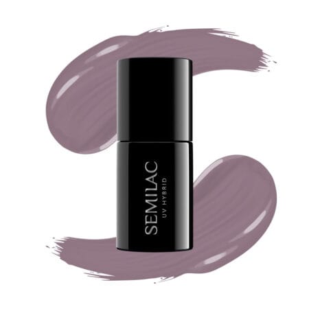 Semilac - Vernis semi-permanent Moderate Burgundy 373 - 7ml