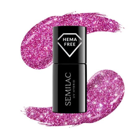 Semilac - Vernis semi-permanent Pink Bubbles 462 - 7ml