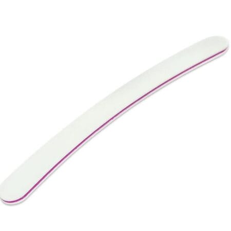 Lime à ongles Courbée Blanche 100/100