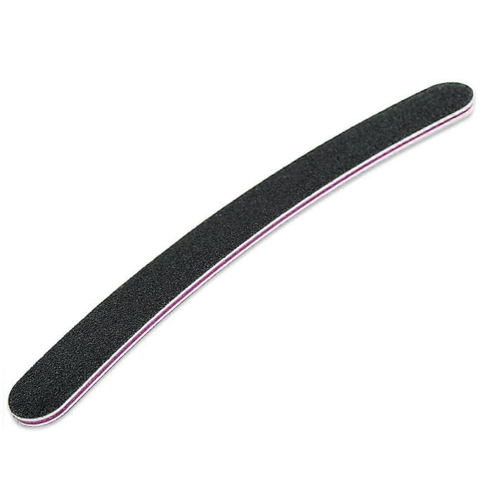 Lime à ongles Courbée Noire 100/180