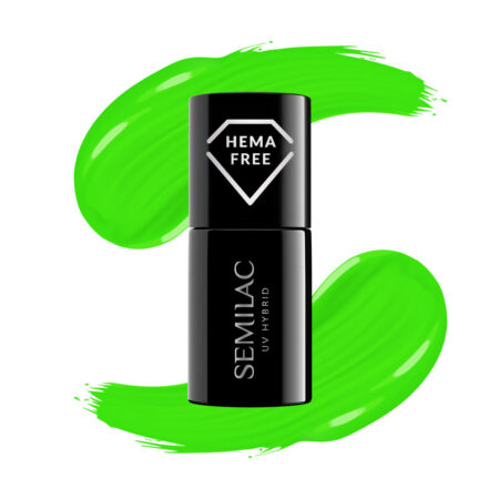 Semilac – Vernis semi-permanent Loco Lime 447 – 7ml