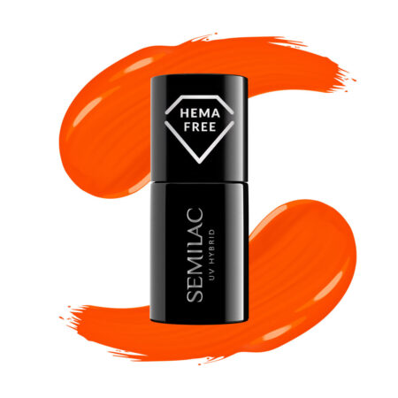 Semilac – Vernis semi-permanent YOLO Orange 446 – 7m