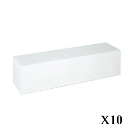 X10 Bloc Polissoir Blanc 100/100
