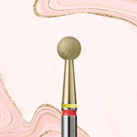 Fraise Diamant 2en1 SOFT Double-grain forme Boule 040 – IQ Nails