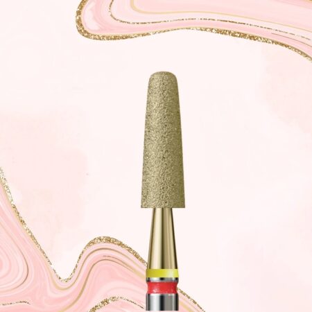 Fraise Diamant 2en1 SOFT Double-grain forme Cône arrondi 025 – IQ Nails