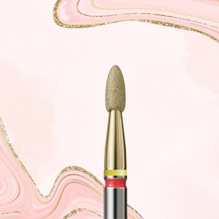 Fraise Diamant 2en1 SOFT Double-grain forme Mini Flamme 023 – IQ Nails