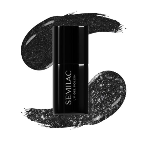 Semilac – Vernis semi-permanent 394 Sparkling Midnight Date  7 ml