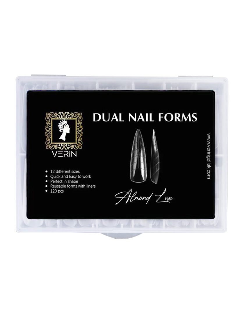 Verin - Dual Nail Forms Almond Lux