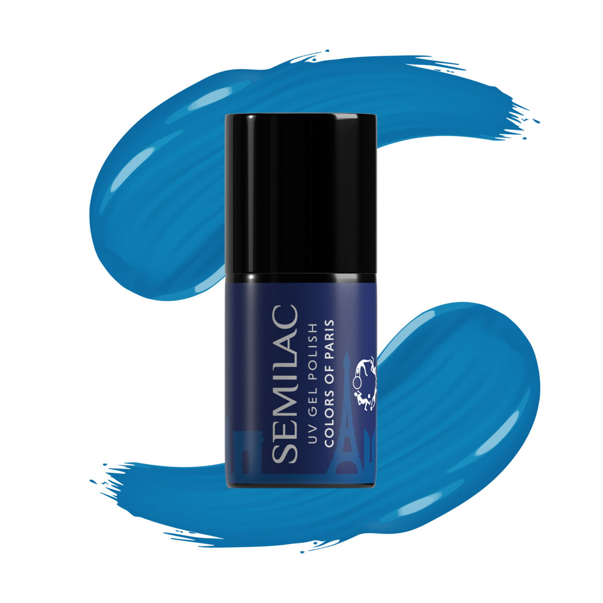 Semilac – Vernis semi-permanent 798 Parisian Sky - 7ml