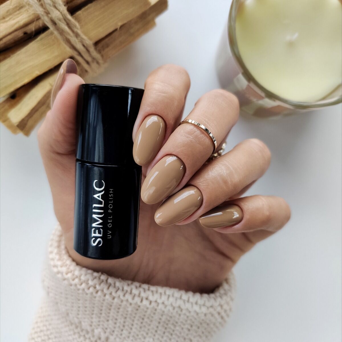 Semilac – Vernis semi-permanent 652 Palo Santo - 7ml – Image 2