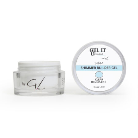 GEL IT UP - Builder Gel 3-in-1 Shimmer Clear Iridescent - 40g