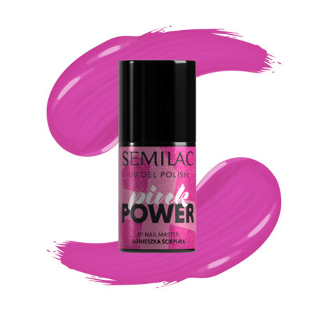 Semilac – Vernis semi-permanent A703 Pink Power - 7ml