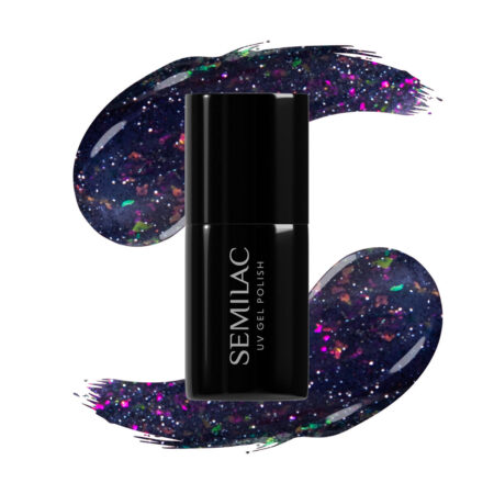 Semilac – Vernis semi-permanent 611 Violet Night - 7ml