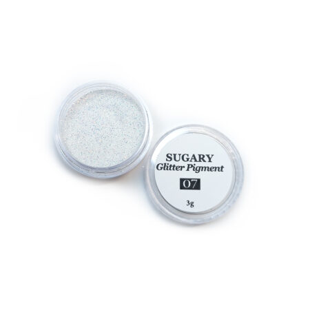 Pigment pailleté effet sucre 07