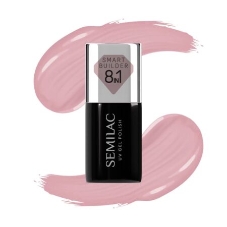 Smart Builder vernis semi permanent _8en1 Semilac - 802 Nude Rose
