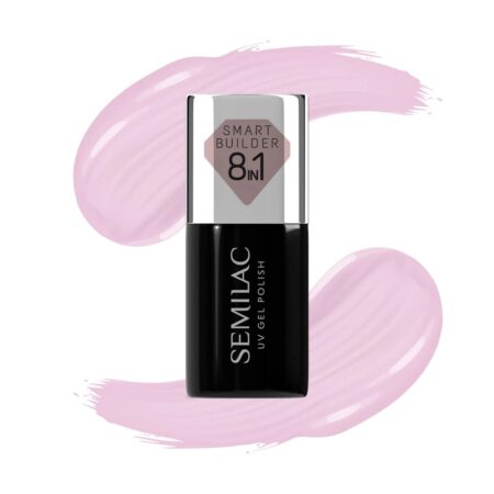 Smart Builder vernis semi permanent _8en1 Semilac - 803 Delicate Pink
