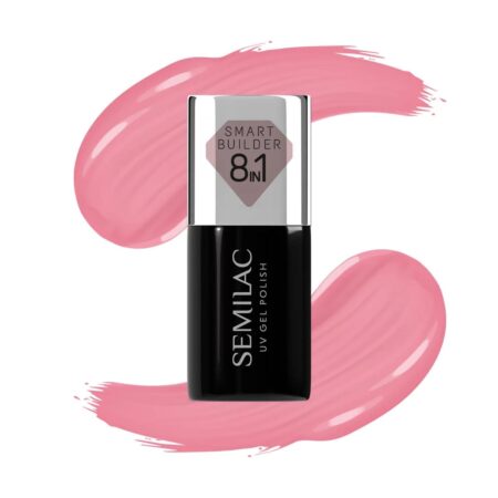 Smart Builder vernis semi permanent _8en1 Semilac - 813 Pastel Pink