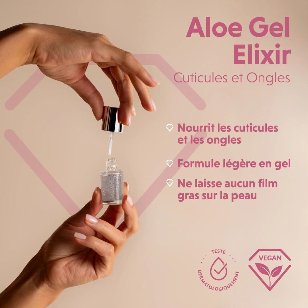 Semilac - Gel Elixir à l’Aloe pour Ongles et Cuticules - 7 ml – Image 3
