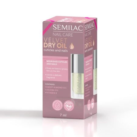 Semilac - Velvet Dry Oil pour Ongles et Cuticules - 7 ml