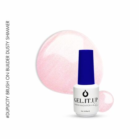Gel.It.Up-Duplicity Brush on Builder Dusty Shimmer -Biab- 15ml