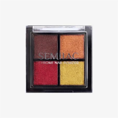 Semilac - Palette de Poudres Chrome Pressées 02