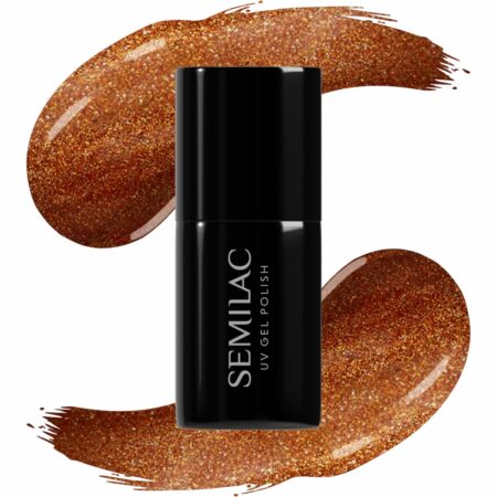 Semilac - Vernis semi-permanent 944 Glazed Cinnamon - 7 ml
