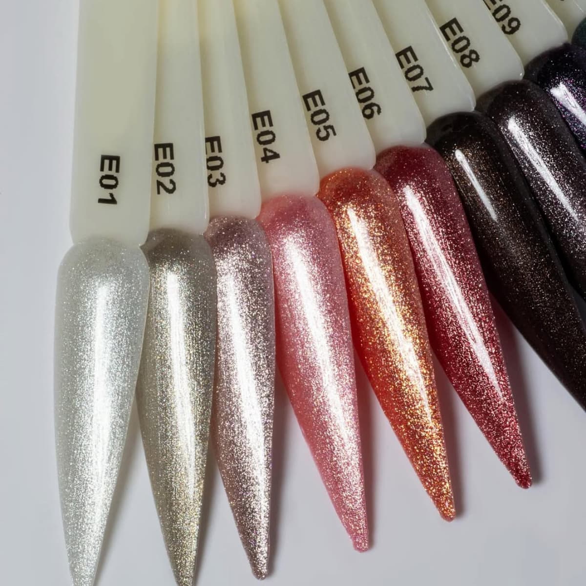 Tips Verin - Vernis semi-permanent Elegance Collection E01 - E07